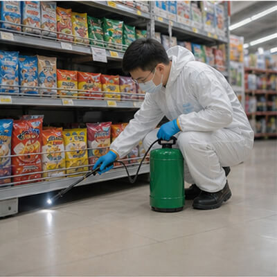 来宾市金秀县仓储中心除四害案例