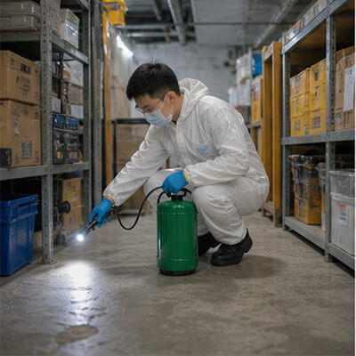 来宾市金秀县工厂仓库红火蚁消杀案例